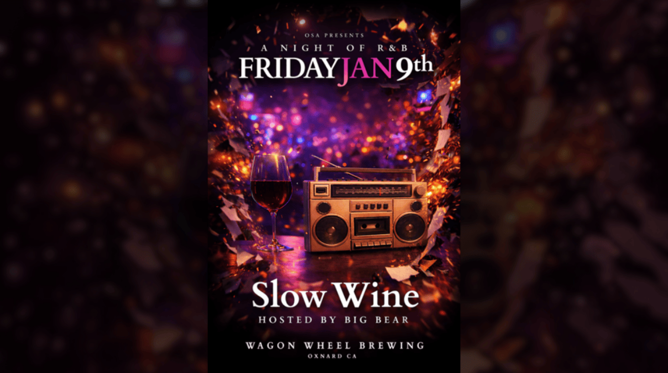 Promo SlowWIne Jan9