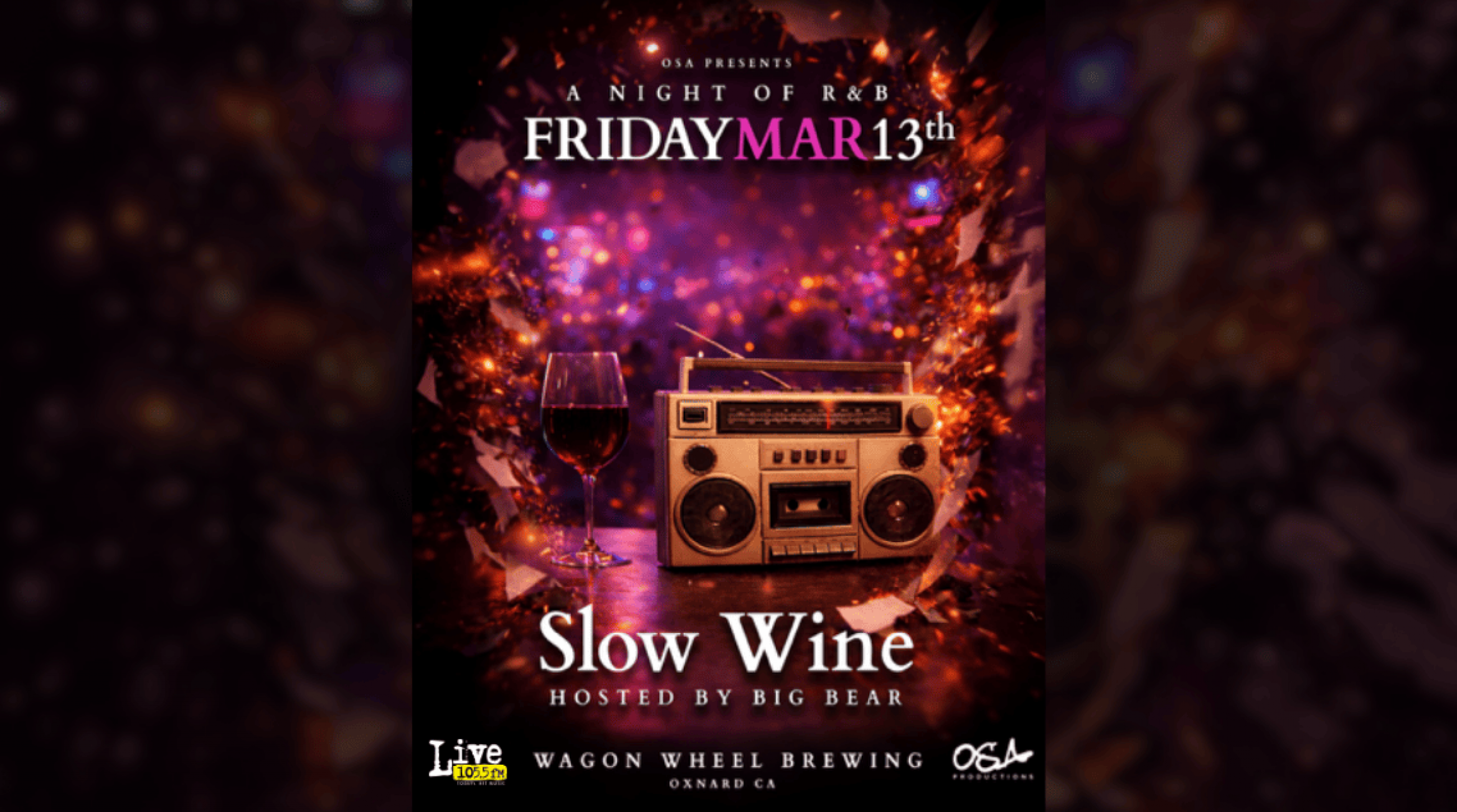 Promo SlowWine March13 Live1055